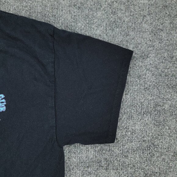 NEFF Shirt Men's Large Black Couch Surfer Club Graphic Crew Neck Short Sleeve - Picture 4 of 12